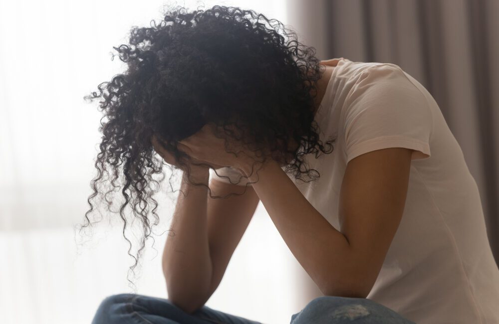 A woman feels hopeless about her anxiety or panic attacks . A therapist in West Des Moines, IA can offer support with anxiety and depression treatment. Learn more about online therapy for anxiety or panic attacks in Iowa today. 50266