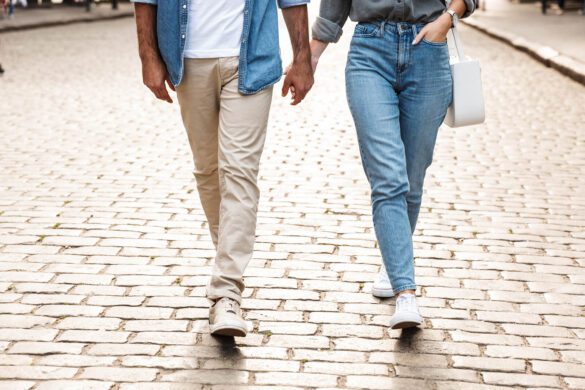 A couple hold hands to discuss realistic expectations for their relationship. In-person or online marriage counseling in West Des Moines, IA can offer support in creating stronger bonds. Contact an online couples counselor to learn more about marriage counseling in Iowa today! 50266