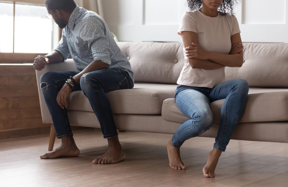 A couple attending an affair recovery session at the Relationship & Intimacy Center in West Des Moines, IA