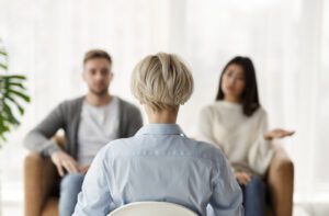 AASECT Certified Sex Therapist listening to couples intimacy issues and answering their questions. Open relationships and polyamory may also be discussed. 