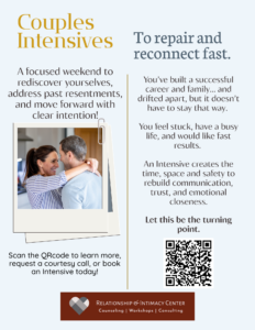 Couples Intensive Flyer